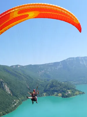 Aiguebelette parapente