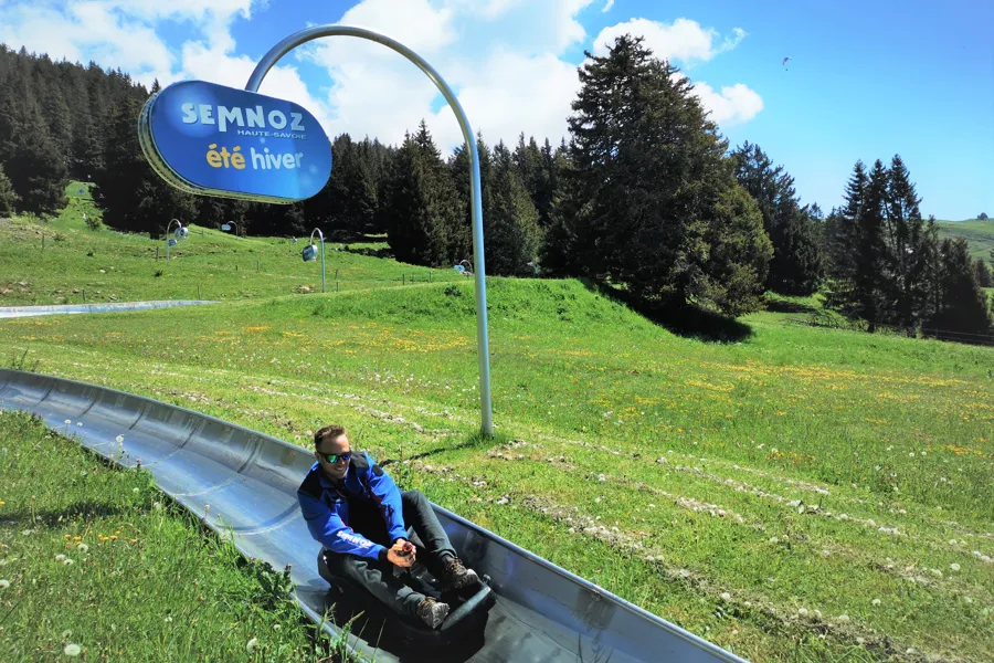 Luge d'été du Semnoz